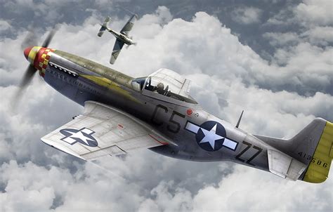 p 51 mustang dogfight.